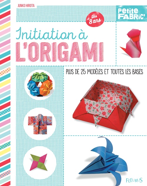 Couverture ebook de Initiation à l'origami, de Junko Irota