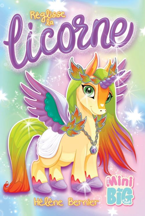 ebook cover of Réglisse la licorne, by Helene Bernier