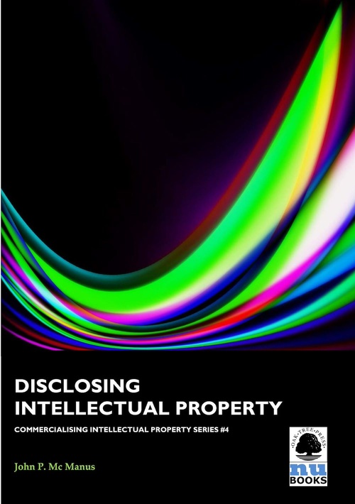 Couverture ebook de Disclosing Intellectual Property, de John P. Mc Manus