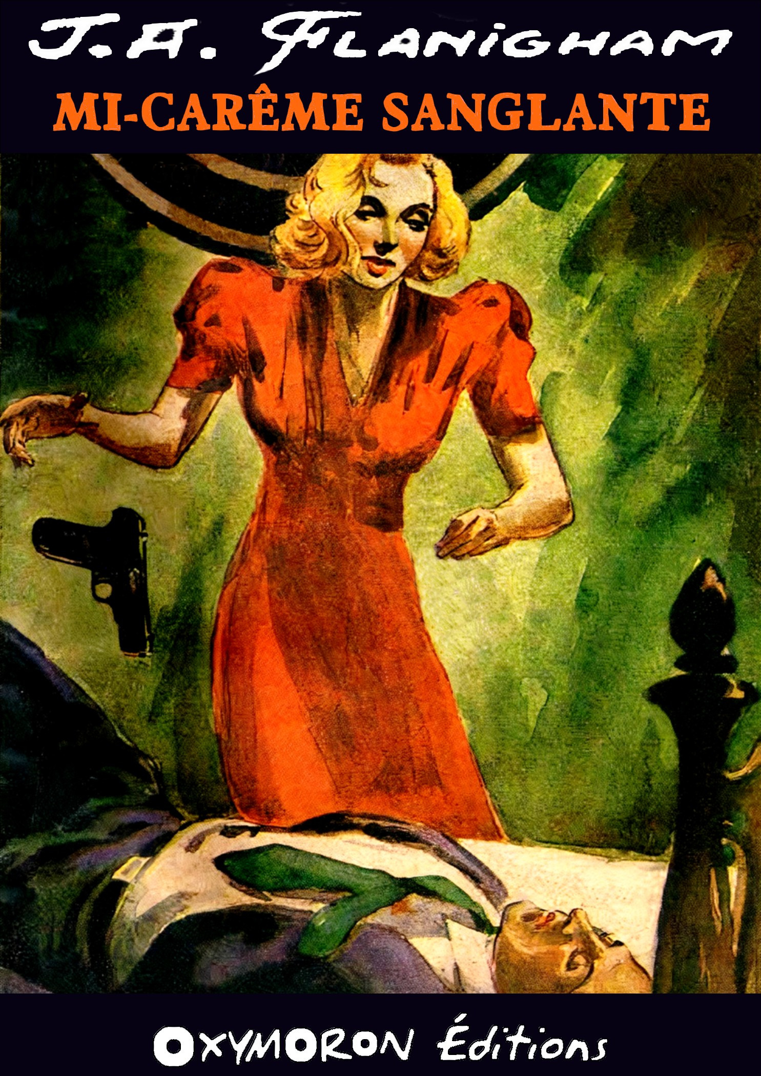 ebook cover of Mi-Carême sanglante, by J. A. Flanigham