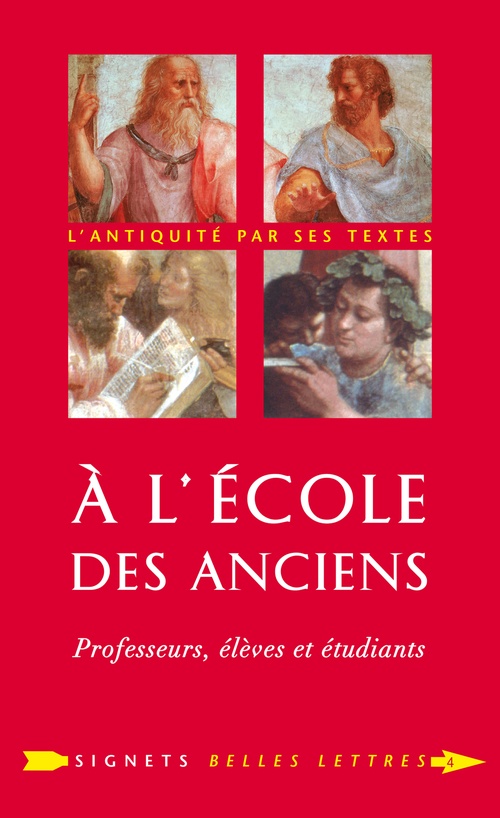 ebook cover of À l'École des Anciens, by Laurent Pernot