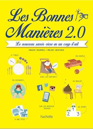 Couverture ebook de Les bonnes manières 2.0, de Vincent Bourrieu