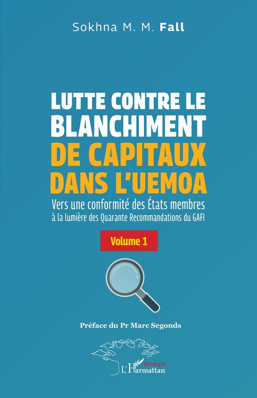 Couverture ebook de Lutte contre le blanchiment de capitaux dans l´UEMOA, de Sokhna M. M. Fall