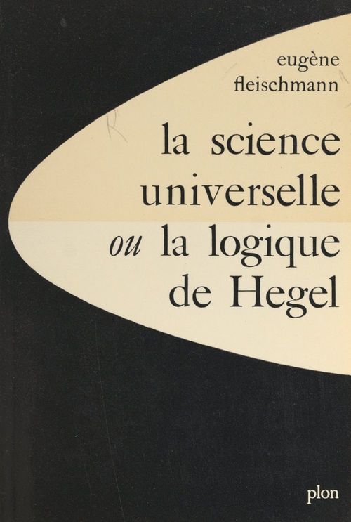 Couverture ebook de La science universelle, de Eugène Fleischmann