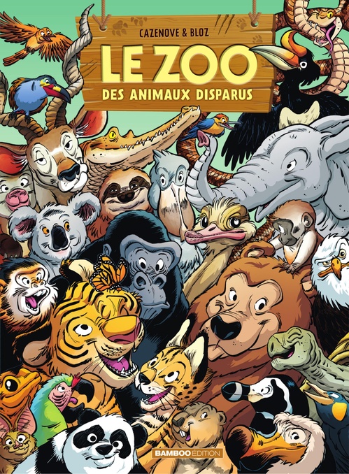 Couverture ebook de Le Zoo des animaux disparus - Tome 6, de Christophe Cazenove