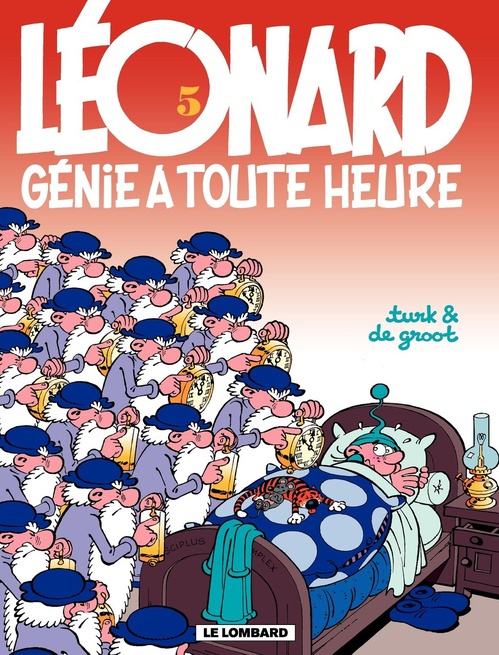 ebook cover of Léonard - Tome 05 - Génie à toute heure, by Bob de Groot, Turk