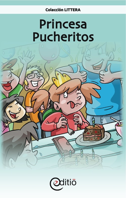 Couverture ebook de Princesa Pucheritos, de Tomy Pageau