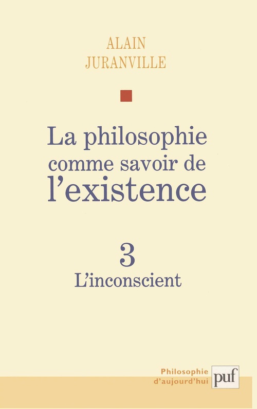 ebook cover of L'inconscient, by Alain Juranville