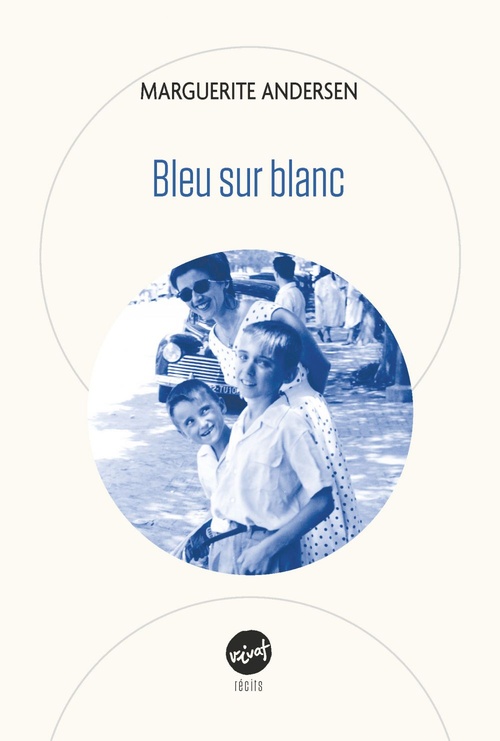 ebook cover of Bleu sur blanc, by Marguerite Andersen