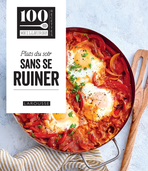 Couverture ebook de Plats du soir sans se ruiner, de Collectif