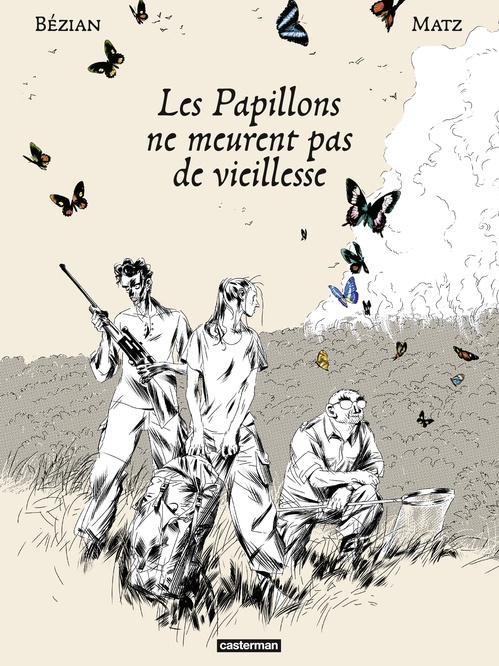 ebook cover of Les Papillons ne meurent pas de vieillesse, by Frédéric Bézian