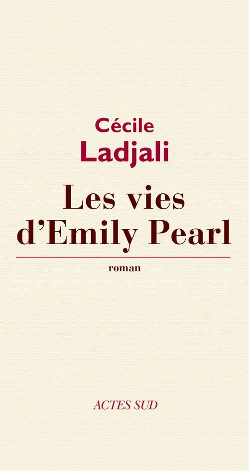Couverture ebook de Les Vies d'Emily Pearl, de Cécile Ladjali