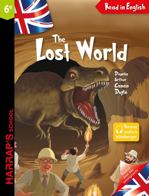 ebook cover of The lost World, by Arthur Conan Doyle