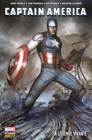 ebook cover of Captain America - La légende vivante, by Andy Diggle