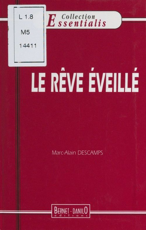 ebook cover of Le rêve éveillé, by Marc-Alain Descamps