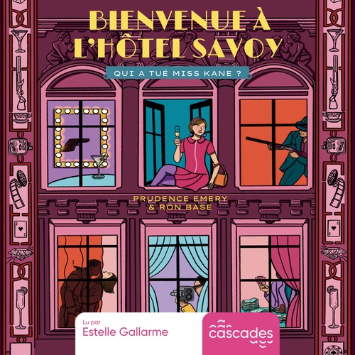 audiobook cover of Bienvenue à l'hôtel Savoy - tome 2, by Ron Base, Prudence Emery