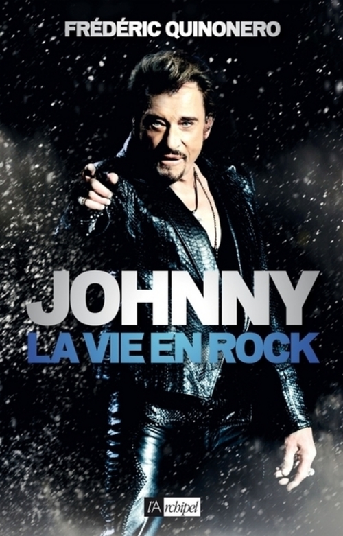 Couverture ebook de Johnny - La vie en rock, de Frédéric Quinonero