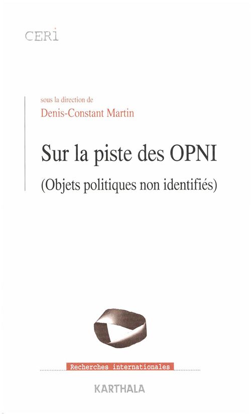Couverture ebook de Sur la piste des OPNI, de  Collectif, Denis-Constant Martin