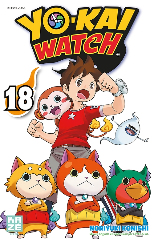 Couverture ebook de Yo-kai Watch T18, de Noriyuki Konishi