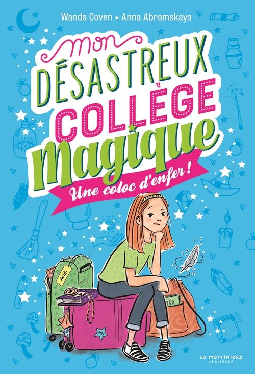 Couverture ebook de Mon désastreux collège magique, de Wanda Coven