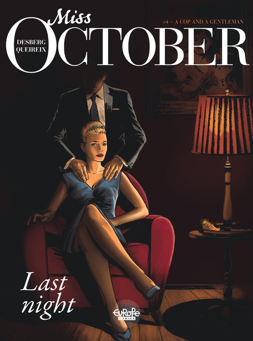 Couverture ebook de Miss October - Volume 4 - A Cop and a Gentleman, de Stephen Desberg
