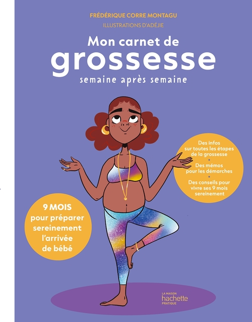 ebook cover of Mon carnet de grossesse semaine après semaine, by Collectif