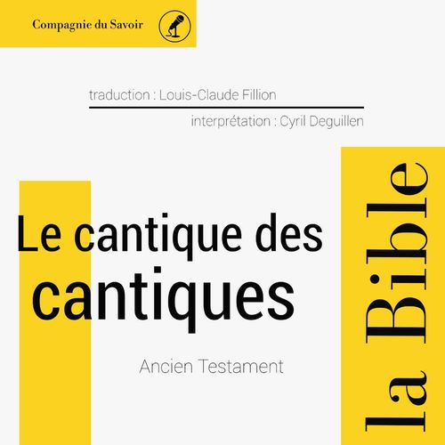 audiobook cover of Le Cantique des Cantiques, by Anonyme