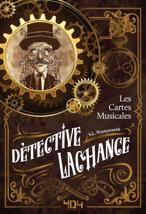 Couverture ebook de Détective LaChance - Les Cartes Musicales, de S. l. Pennyworth