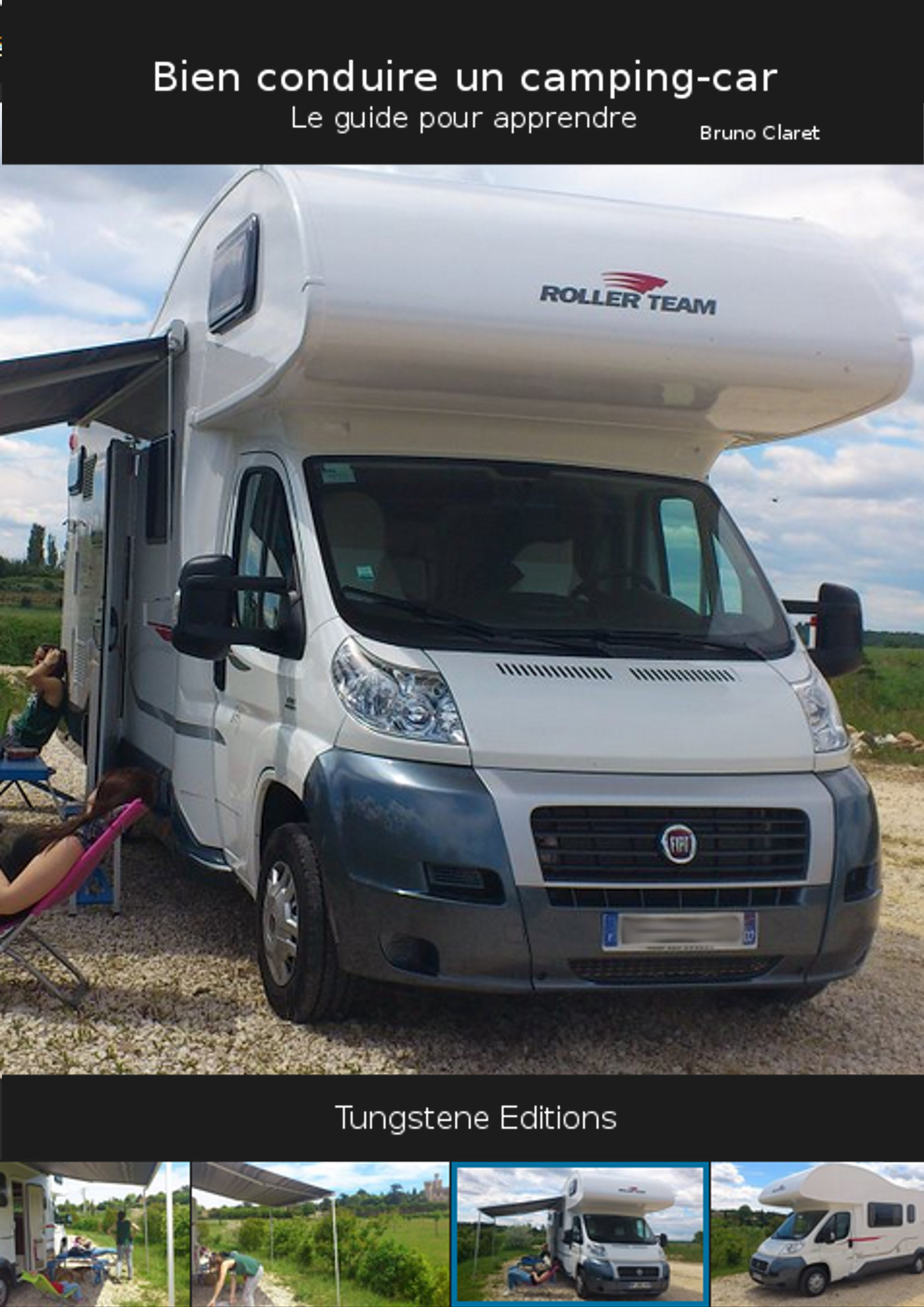 Couverture ebook de Bien conduire un camping car, de Bruno Claret