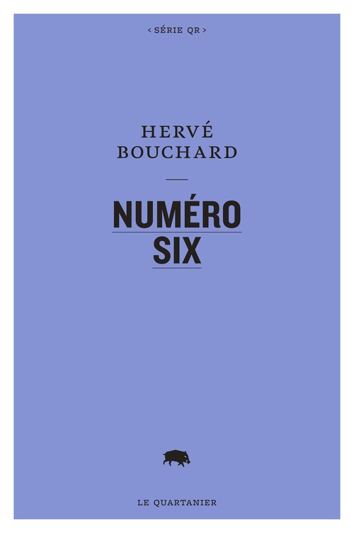 ebook cover of Numéro six, by Hervé Bouchard