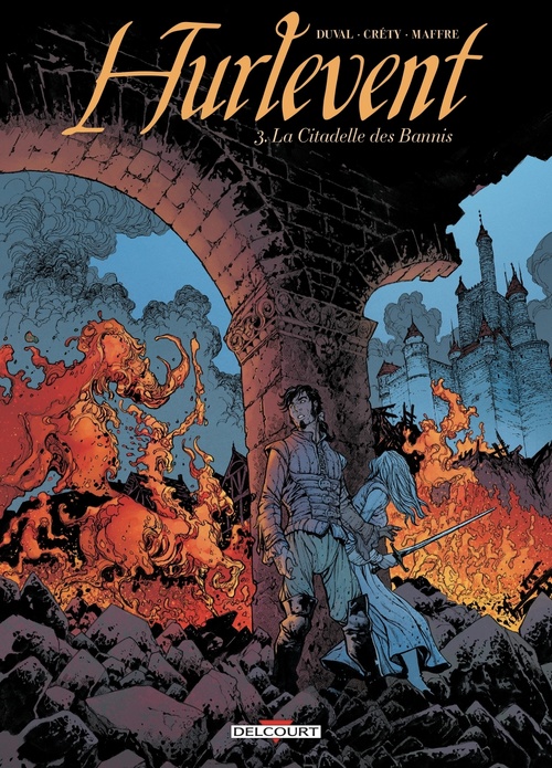 Couverture ebook de Hurlevent T03 - La Citadelle des Bannis, de Fred Duval