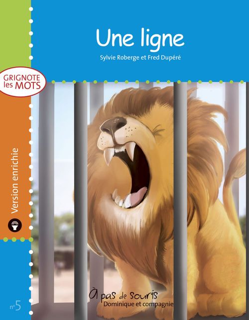 Couverture ebook de Une ligne - version enrichie, de Sylvie Roberge