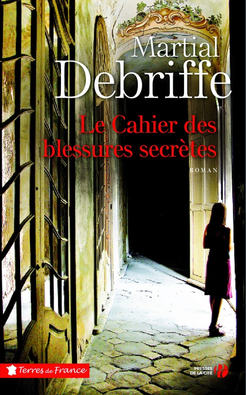 ebook cover of Le cahier des blessures secrètes, by Martial Debriffe