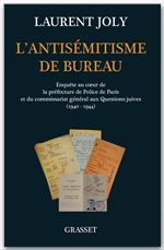 Couverture ebook de L'antisémitisme de bureau, de Laurent Joly