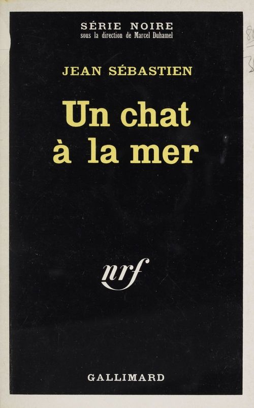 Couverture ebook de Un chat à la mer, de Sebastien Jean