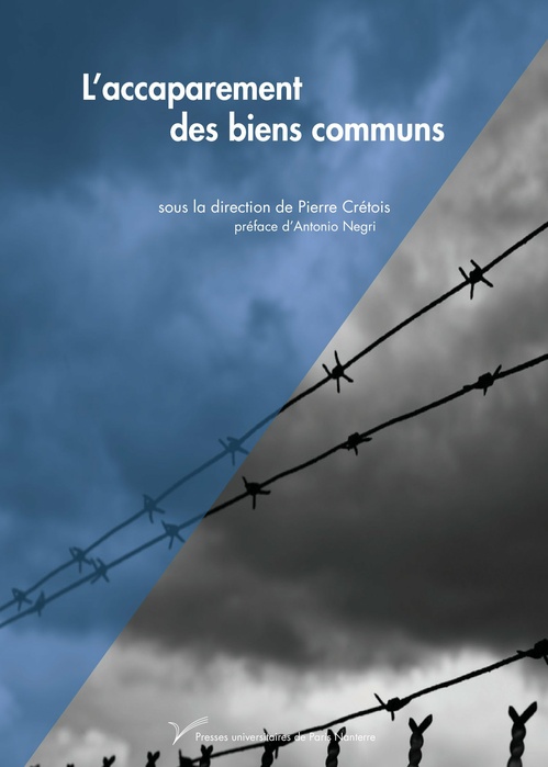 Couverture ebook de L´accaparement des biens communs, de