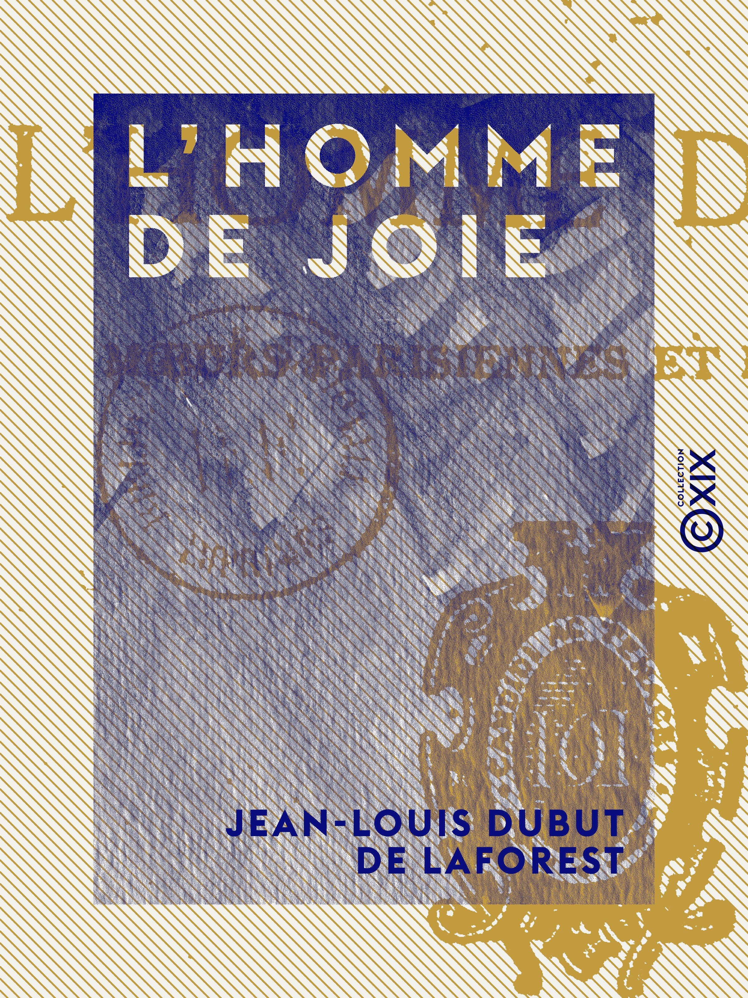 ebook cover of L'Homme de joie, by Jean-Louis Dubut De Laforest
