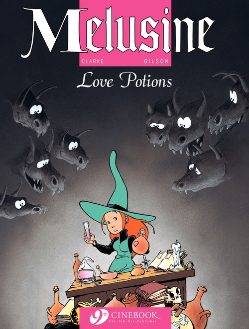 Couverture ebook de Melusine - Volume 4 - Love Potions, de François Gilson, Clarke