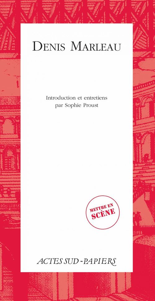 Couverture ebook de Denis Marleau, de Sophie Proust