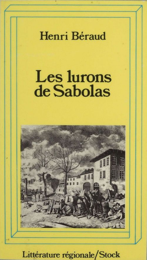 ebook cover of Les Lurons de Sabolas, by Henri Beraud