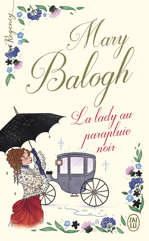 ebook cover of Regency - La lady au parapluie noir, by Mary Balogh