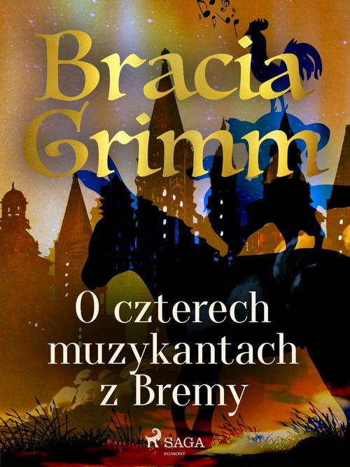 ebook cover of O czterech muzykantach z Bremy, by Bracia Grimm