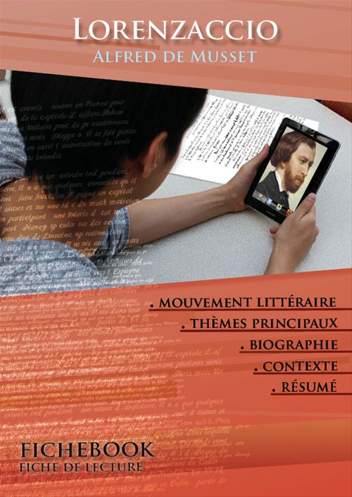 ebook cover of Fiche de lecture Lorenzaccio, by Alfred de Musset