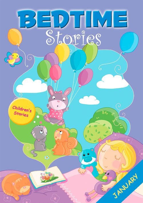 ebook cover of 31 Bedtime Stories for January, by Bedtime Stories, Sally-Ann Hopwood