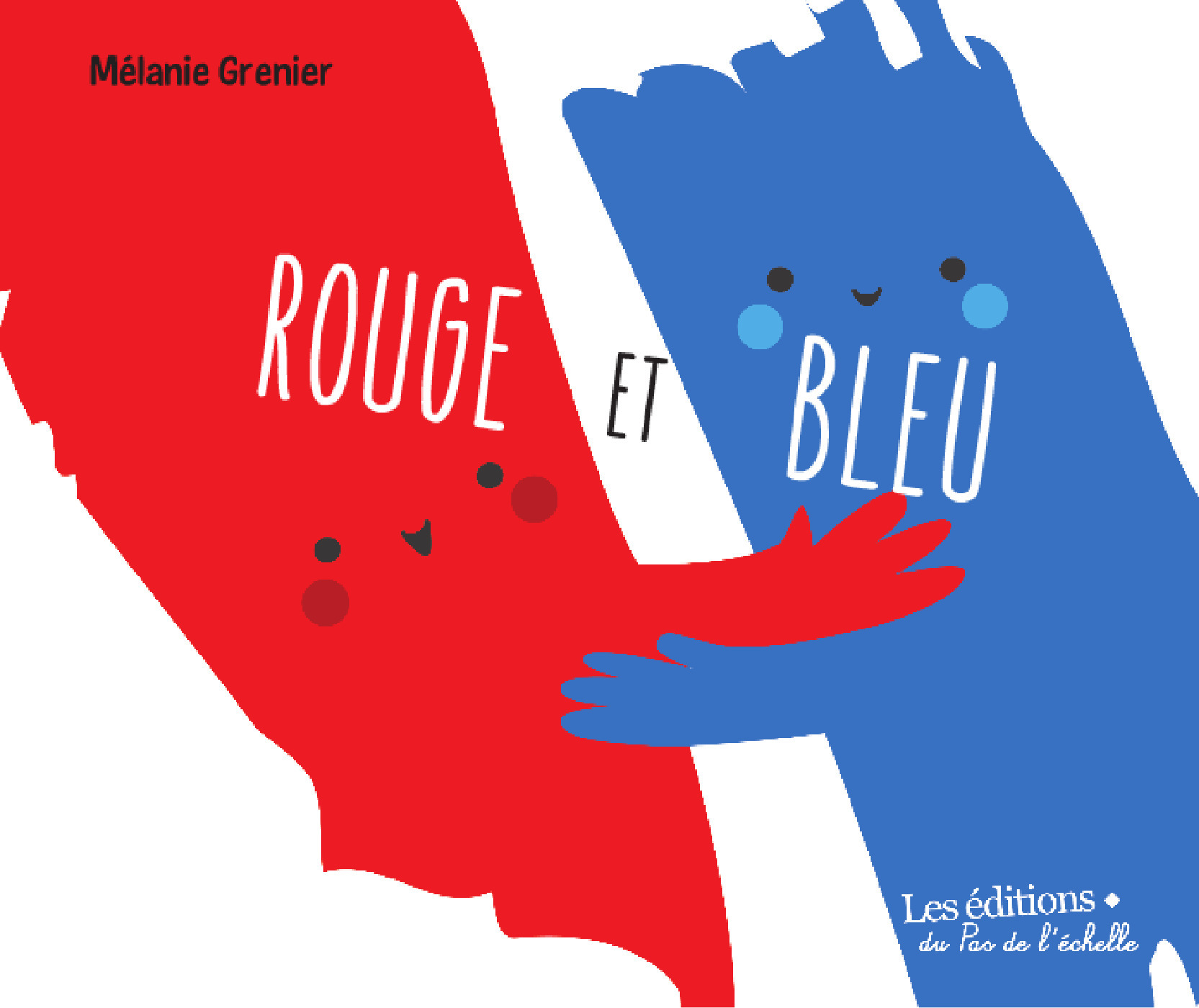 ebook cover of Rouge et Bleu, by Mélanie Grenier