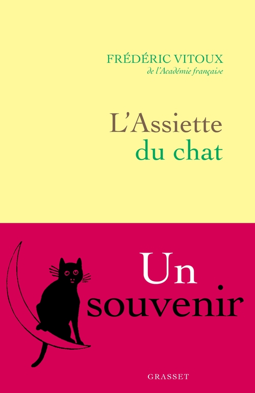 Couverture ebook de L'assiette du chat, de Frédéric Vitoux