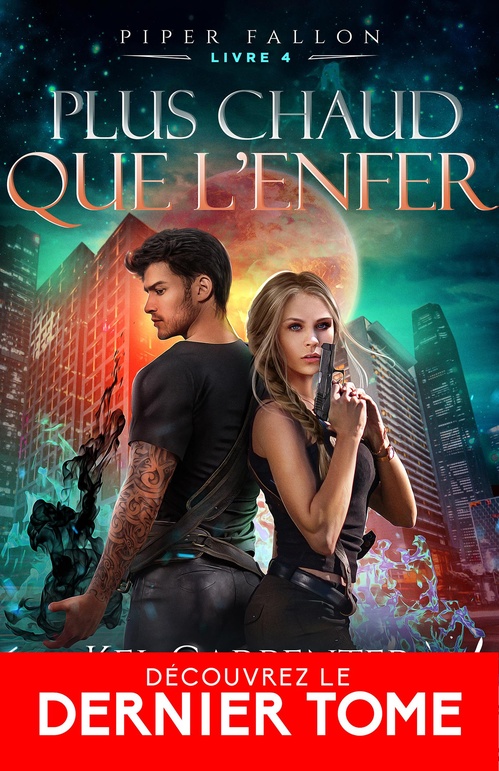 Couverture ebook de Plus chaud que l'enfer, de Kel Carpenter