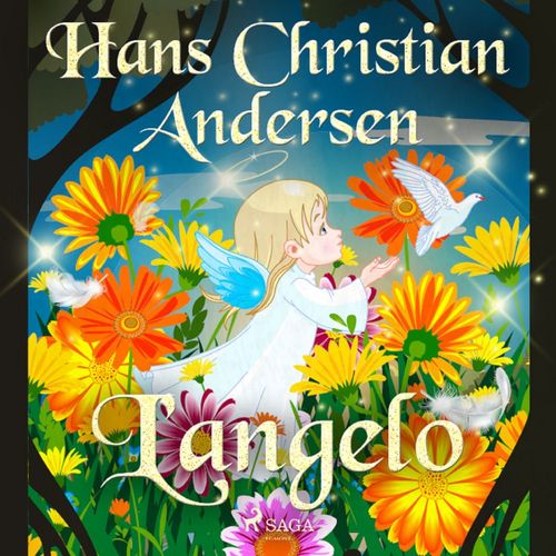 audiobook cover of L'angelo, by Hans Christian Andersen
