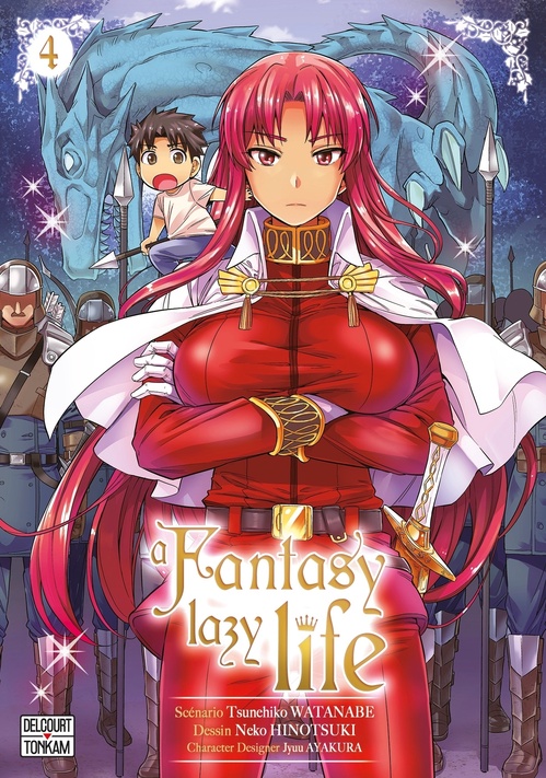 Couverture ebook de A Fantasy Lazy Life T04, de Tsunehiko Watanabe