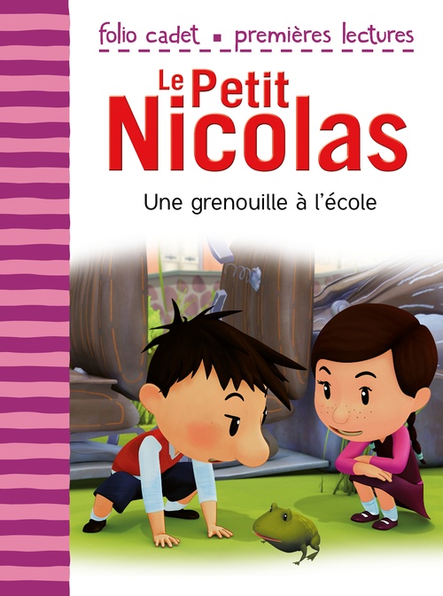 Couverture ebook de Le Petit Nicolas (Tome 29) - Une grenouille à l'école, de Emmanuelle Lepetit